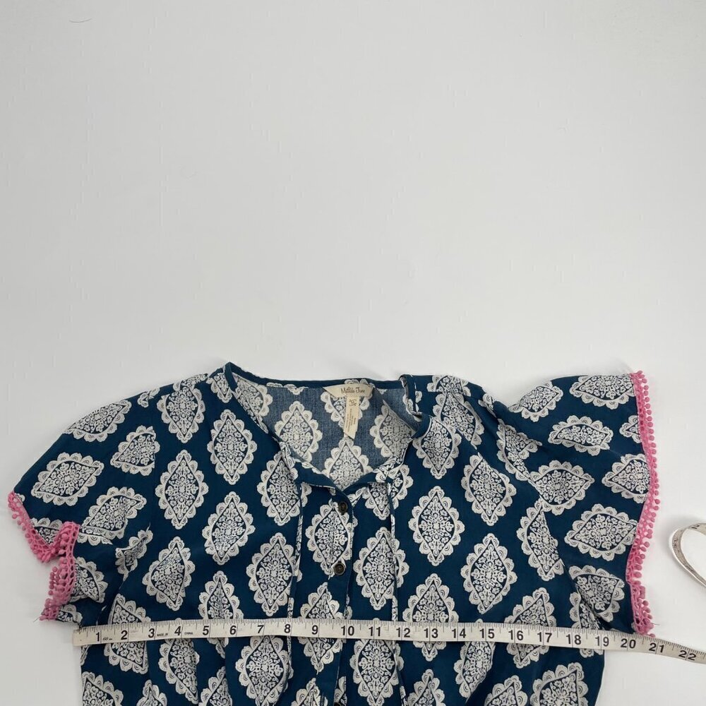 Matilda Jane Brilliant Daydream On The Fringe Romper Womens Size Medium Tassel - Picture 9 of 11